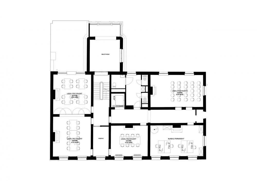 plan du 1er étage