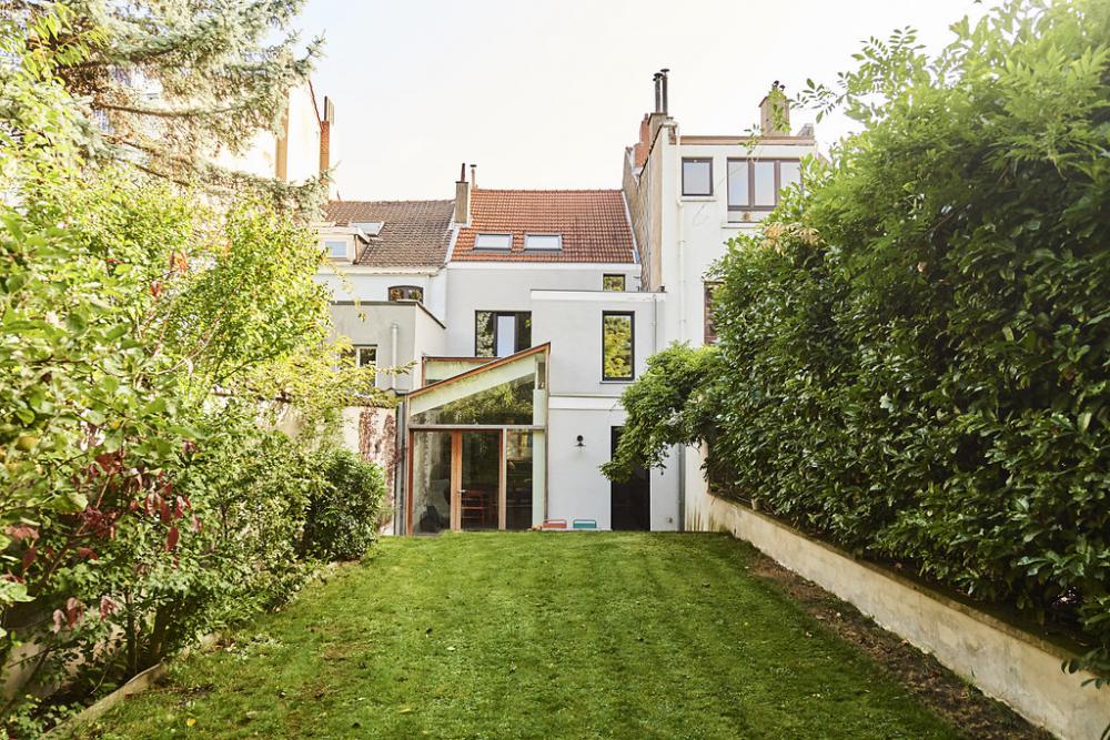 photographie de la façade jardin de la maison Anatole France 