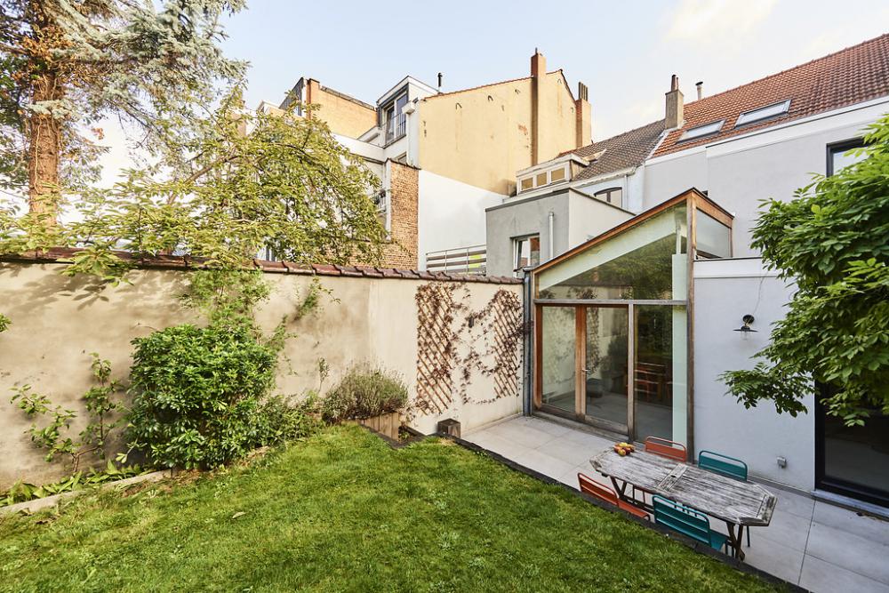 photographie de la façade jardin de la maison Anatole France 