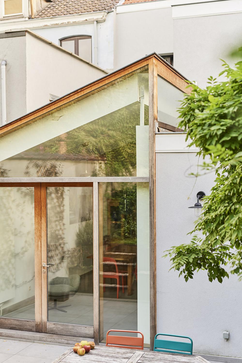 photographie de la façade jardin de la maison Anatole France 