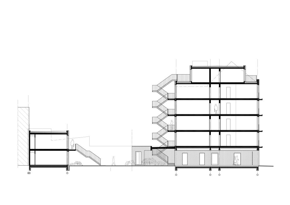 logement étudiant jette éon architecture éon urbanisme construction kot