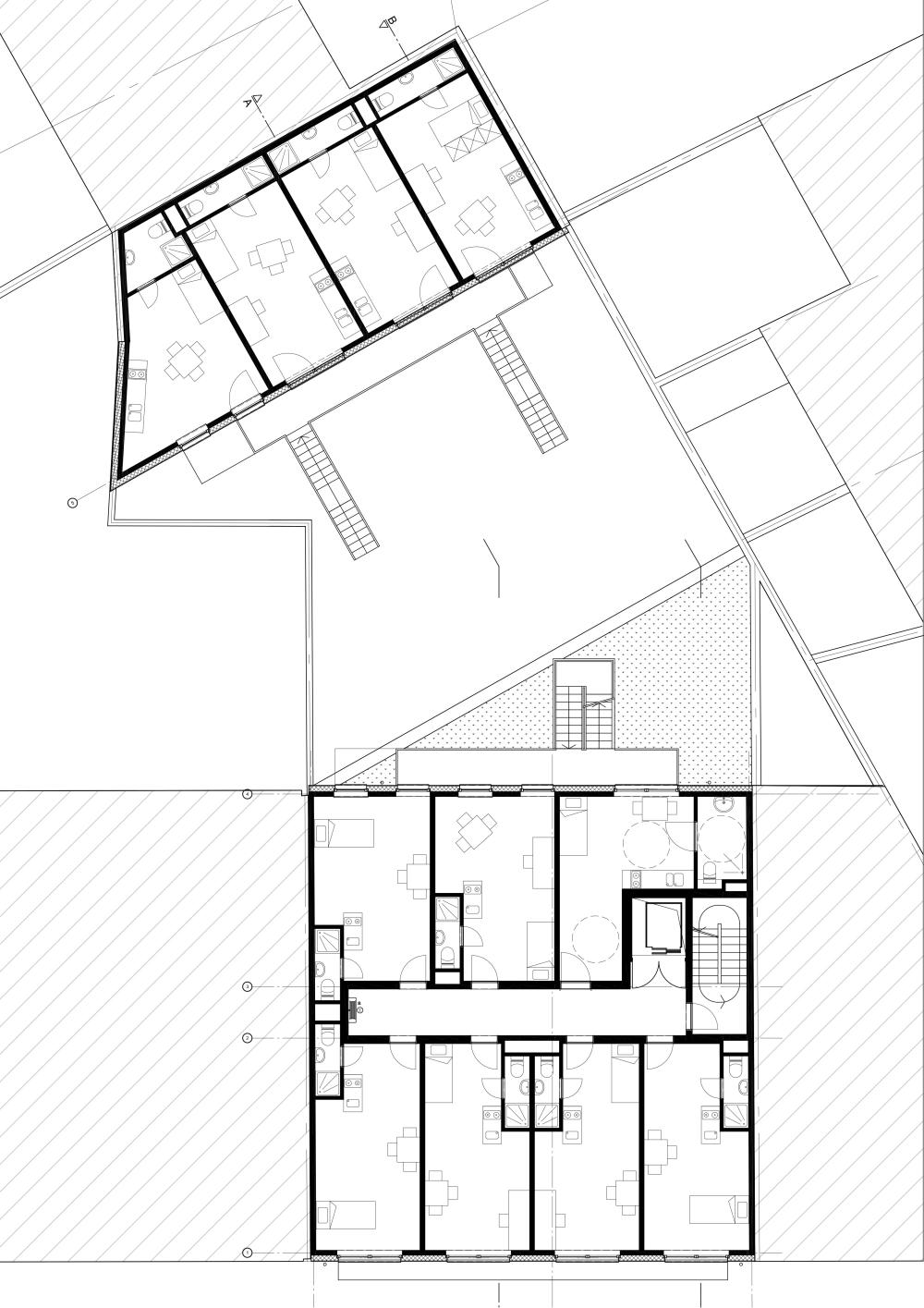 logement étudiant jette éon architecture éon urbanisme construction kot