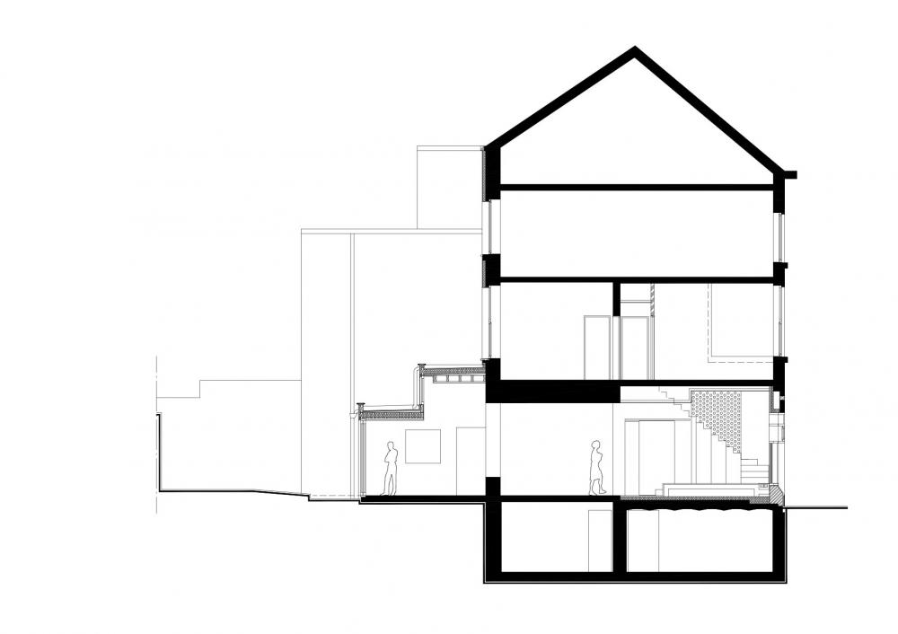 coupe transversale de la maison Dublin 