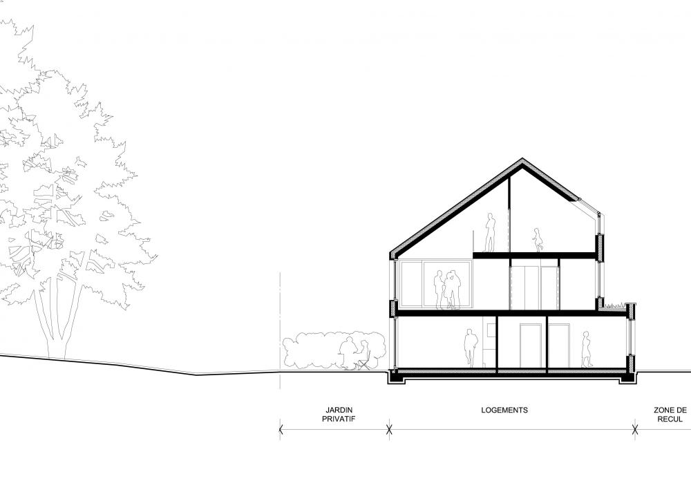 coupe des logements Bonsecours 