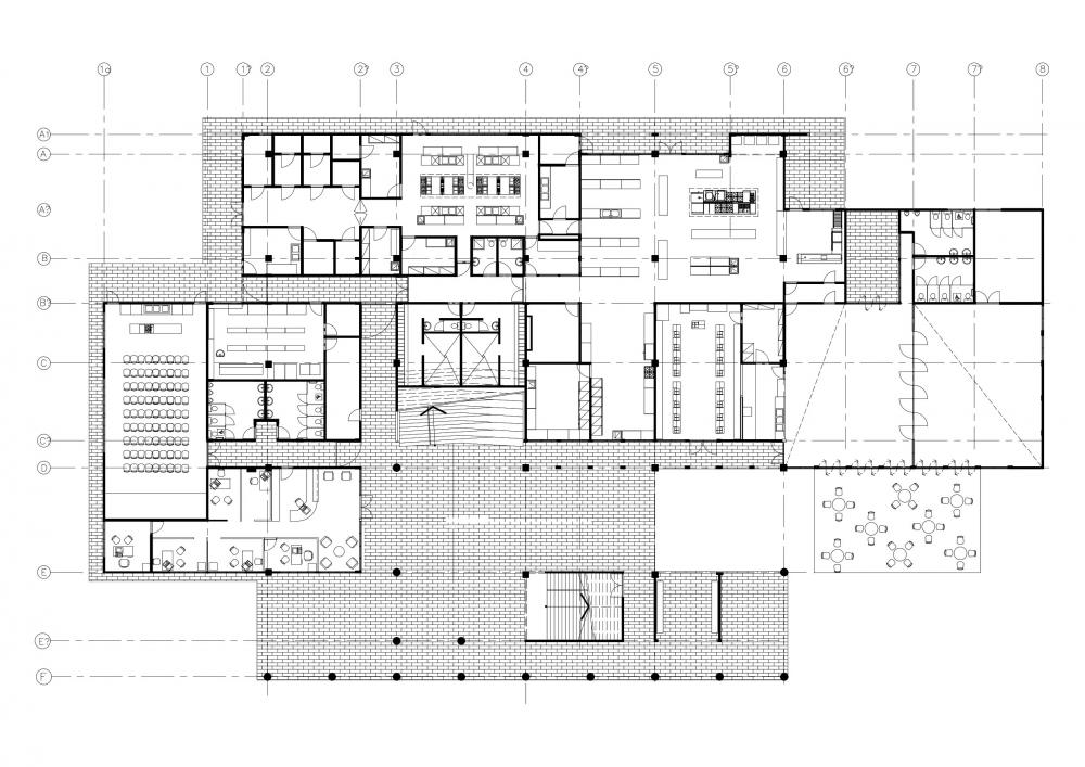 plan du rez-de-chaussée 