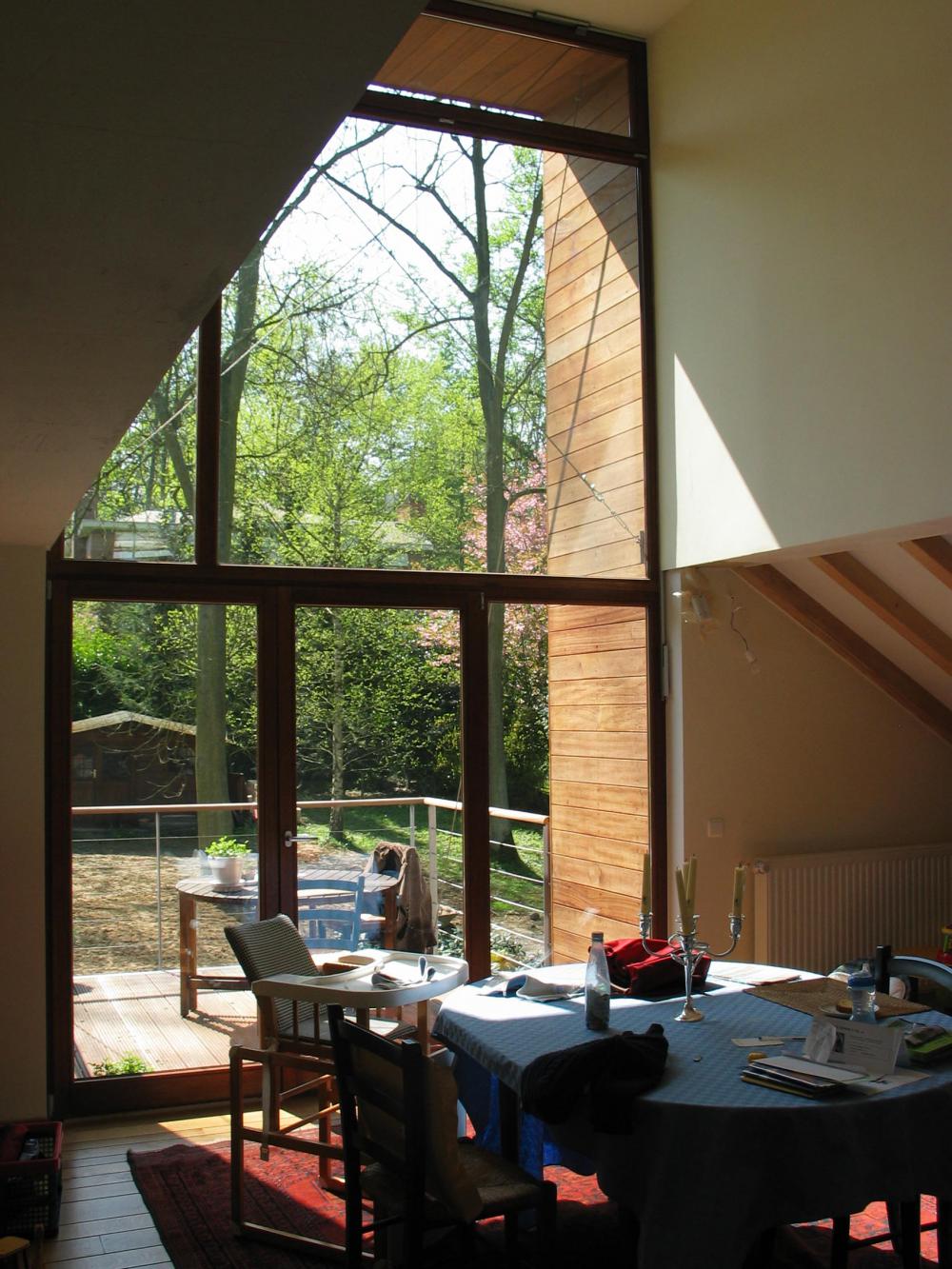 photographie intérieure du séjour de la maison des Fougères 